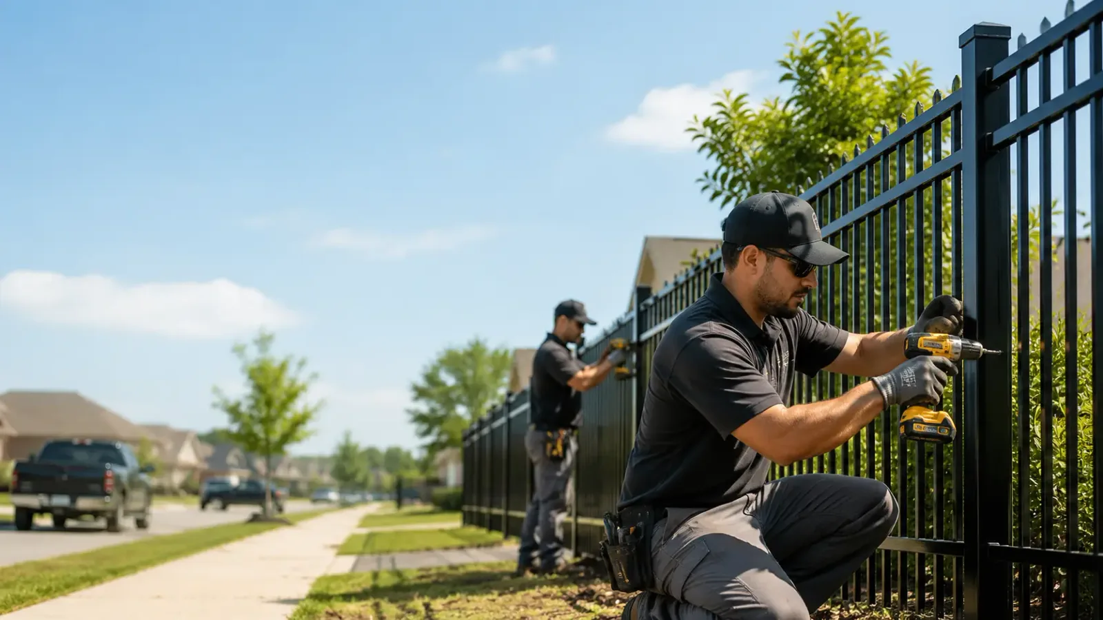 Metal Fence Installation in Greencastle, PA